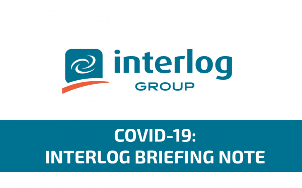 COVID-19: INTERLOG BRIEFING NOTE 20 covid e1584013006272